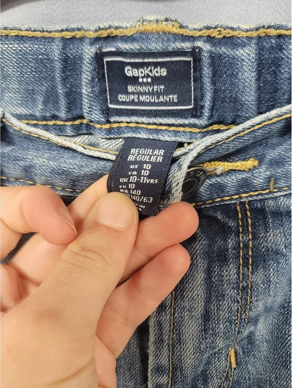 Set Of 3 Childrens Gap Size 10 Play Jeans